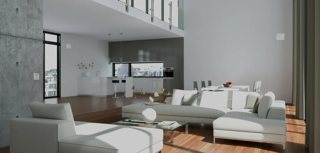 Vivienda rehabilitada con ventilación eficiente y sin humedad.