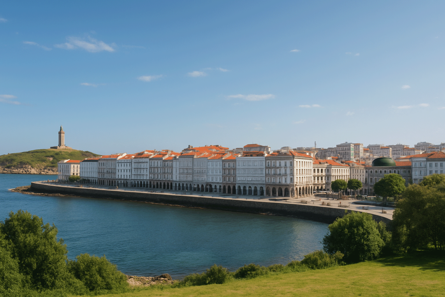 Control de Humedades en A Coruña - paisaje de ciudad