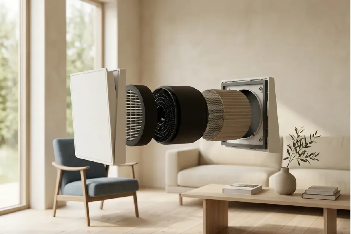 EcoPair - ventilación anti-moho
